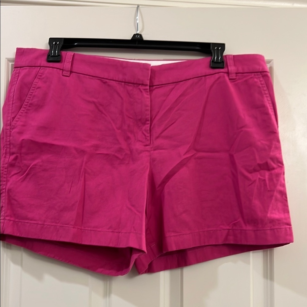J. Crew Pink Shorts Classic Cotton Style
